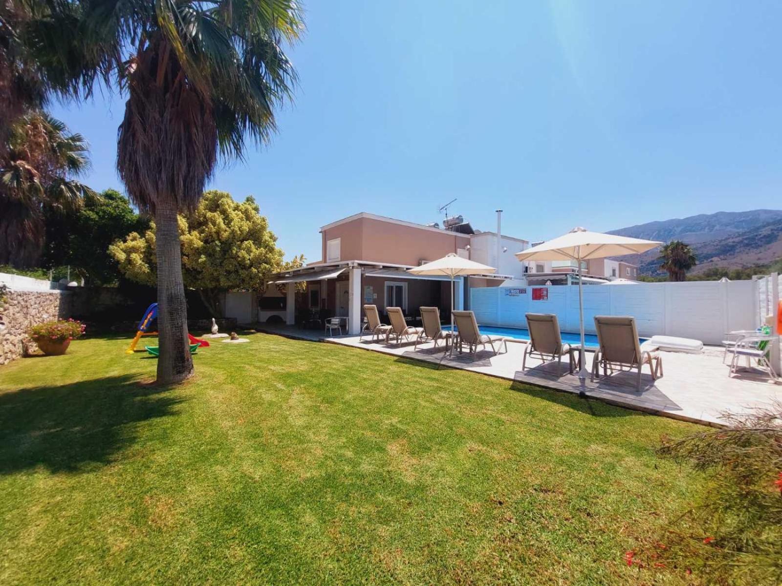 Villa Campos- Less Than 5-Min Walk To Kalivaki Beach Георгіуполіс Екстер'єр фото